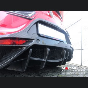 Alfa Romeo 4C Rear Diffuser - Carbon Fiber - Matte